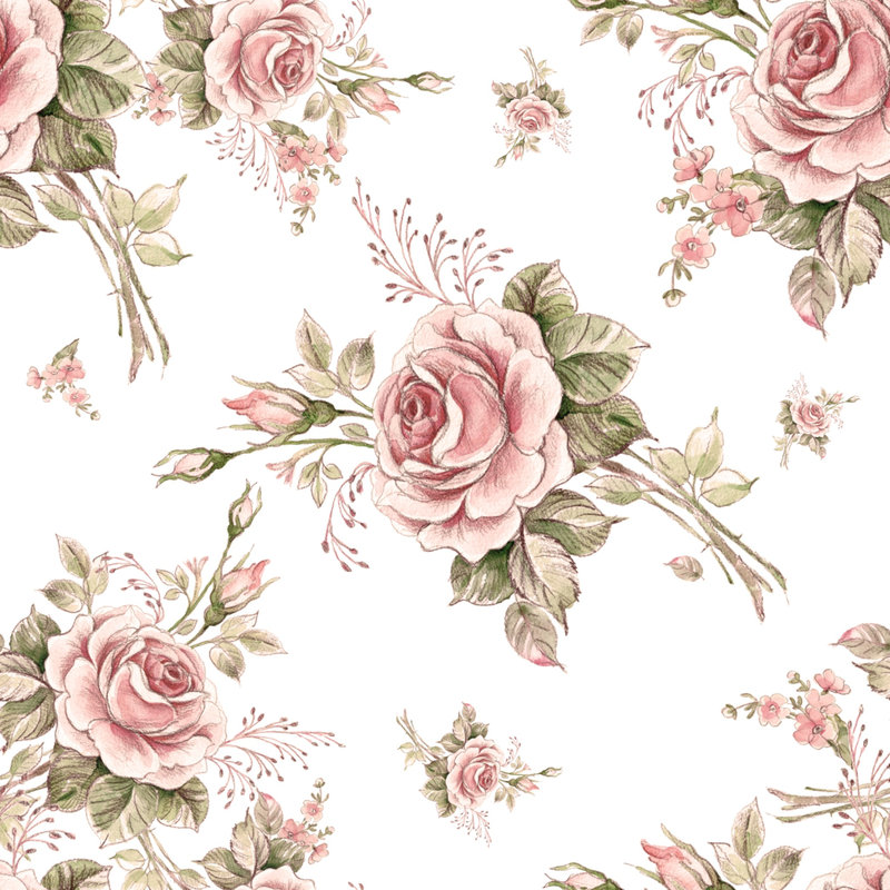 Country Rose floral and botanical wallpaper – LH Lifestyle